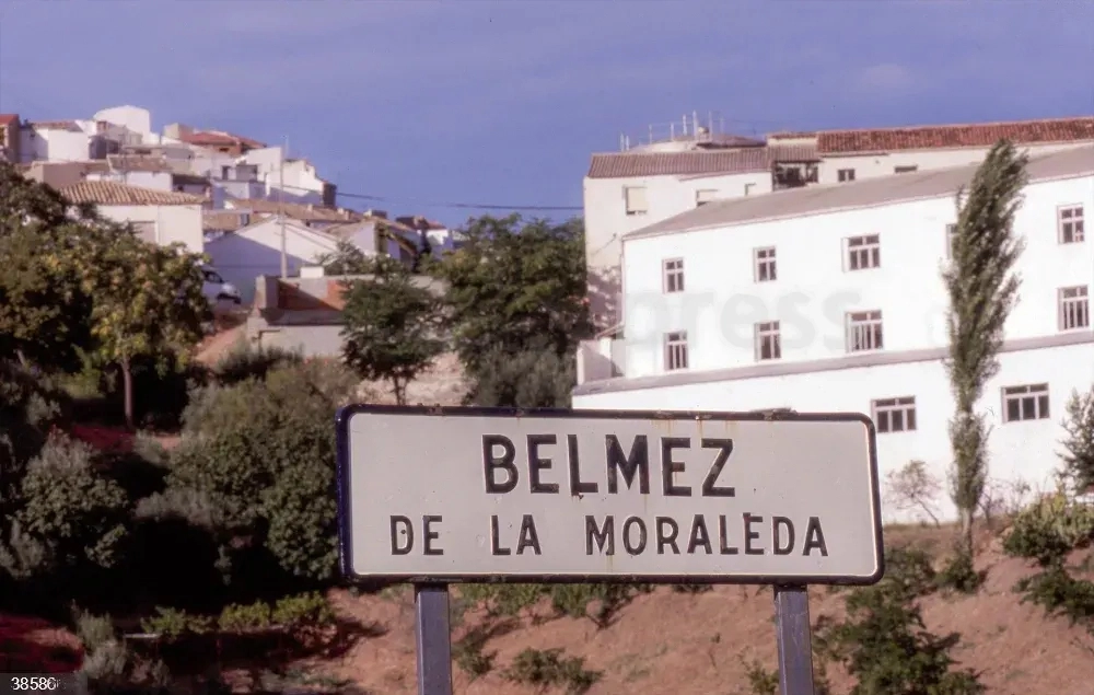 Bélmez de la Moraleda village Spain