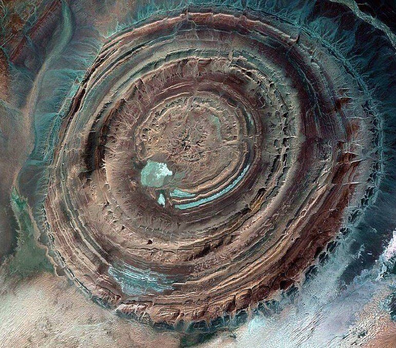 Eye Of The Sahara or Richat Structure