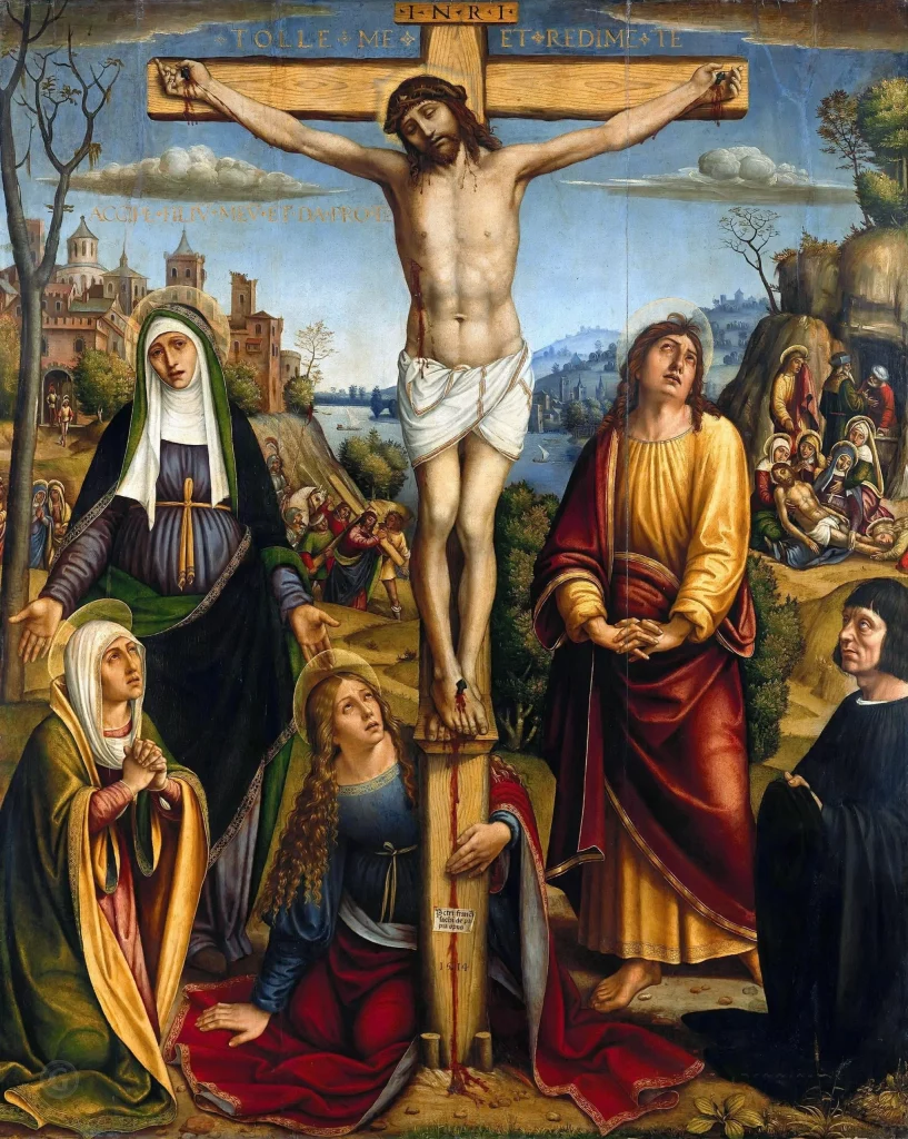 Jesus on the Cross Art