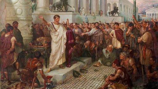 Mark Antony’s Funeral Oration in Shakespeare’s “Julius Caesar”
