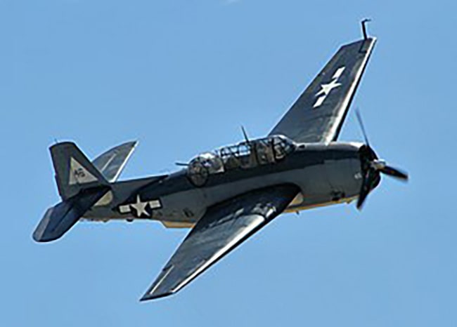 TBM Avenger Torpedo Bomber Aircraft