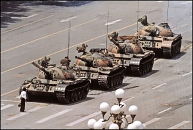 Tank Man - Tiananmen Square protester