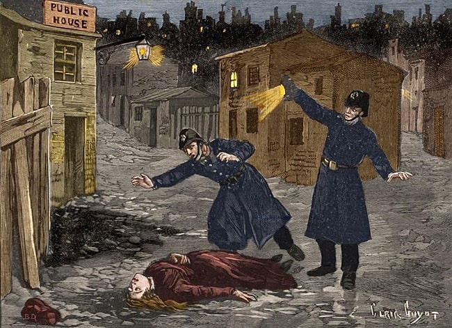 jack the ripper murder scene