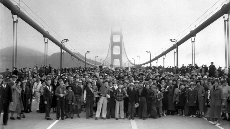 the Golden Gate Bridge