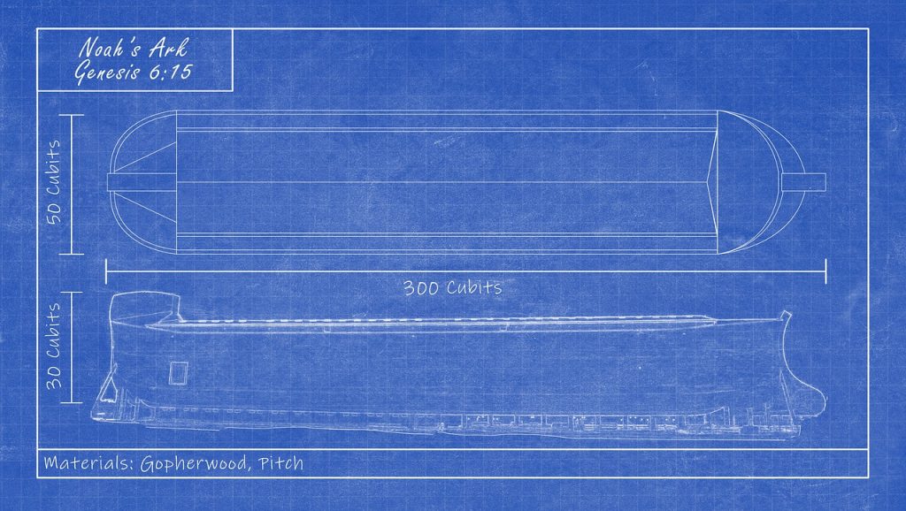 Blueprint of Noah's Ark