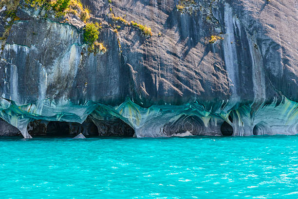 Marble Caves of lake General Carrera (Chile)