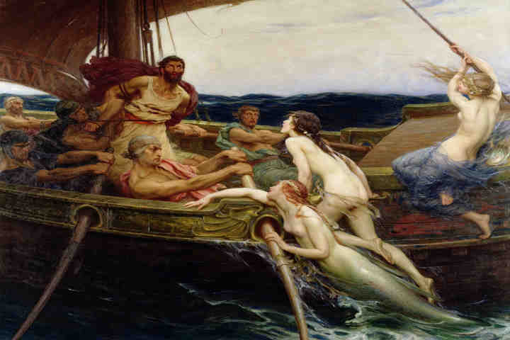 Odysseus and his crew