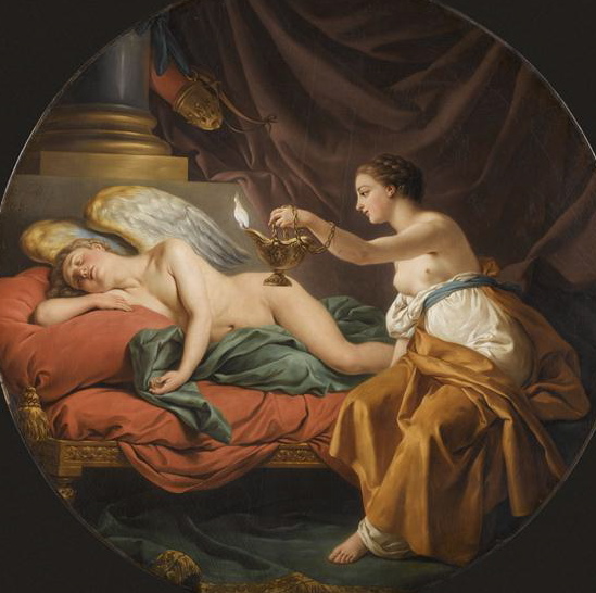 Psyche Looking at Sleeping Eros