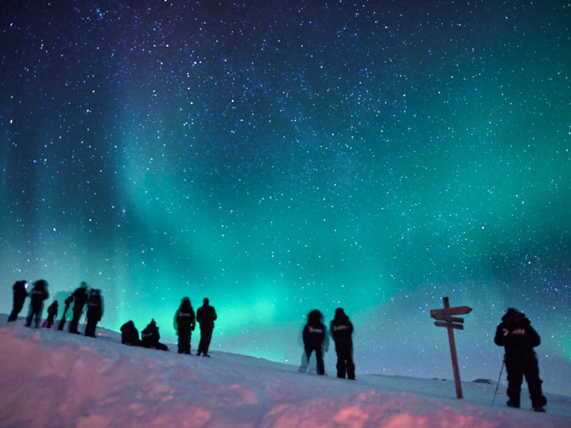 The Northern Lights at Abisko Sky Station