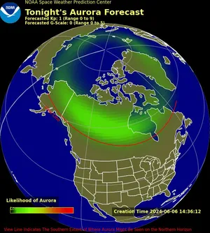 june 6 aurora forecast