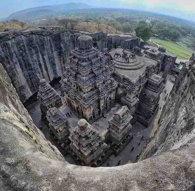 Kailasa Temple exterior view