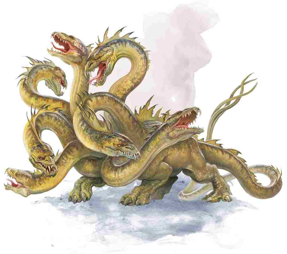 Lernaean Hydra - Artistic Representation