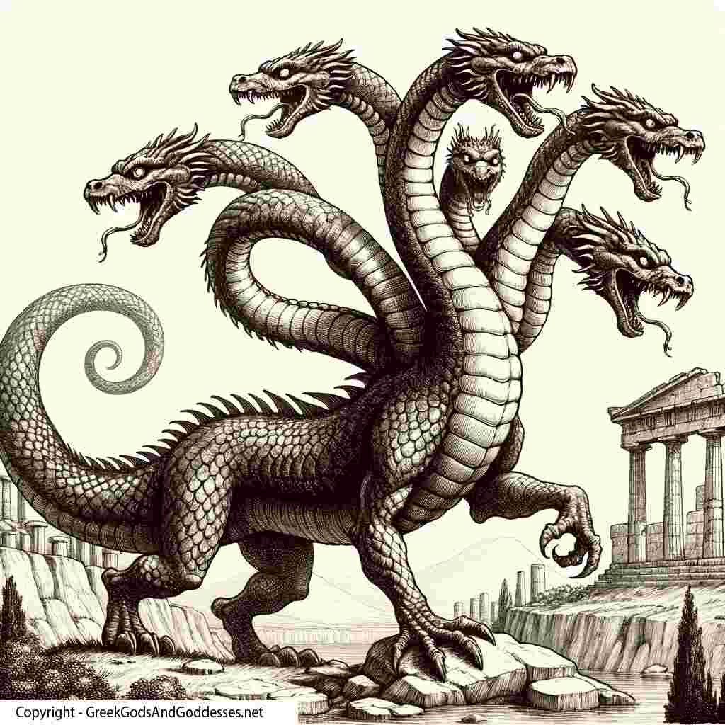 Lernaean Hydra - Greek Mythology