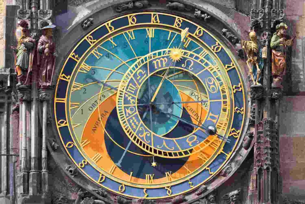 Prague Astronomical Clock astronomical dial