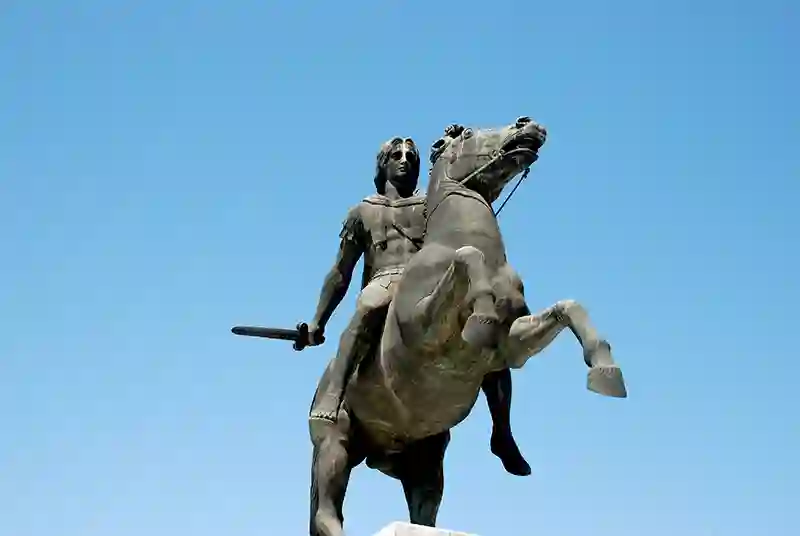 Alexander the Great statue