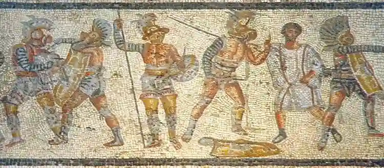 Ancient Greek mosaic art