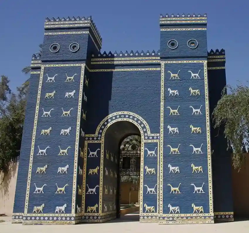 Ishtar Gate Mesopotamian art