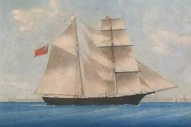 Mary Celeste ship illustration