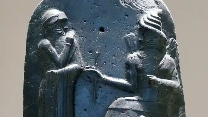 Stele of Hammurabi Mesopotamian art