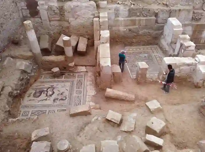 Zeugma ruins archaeological site