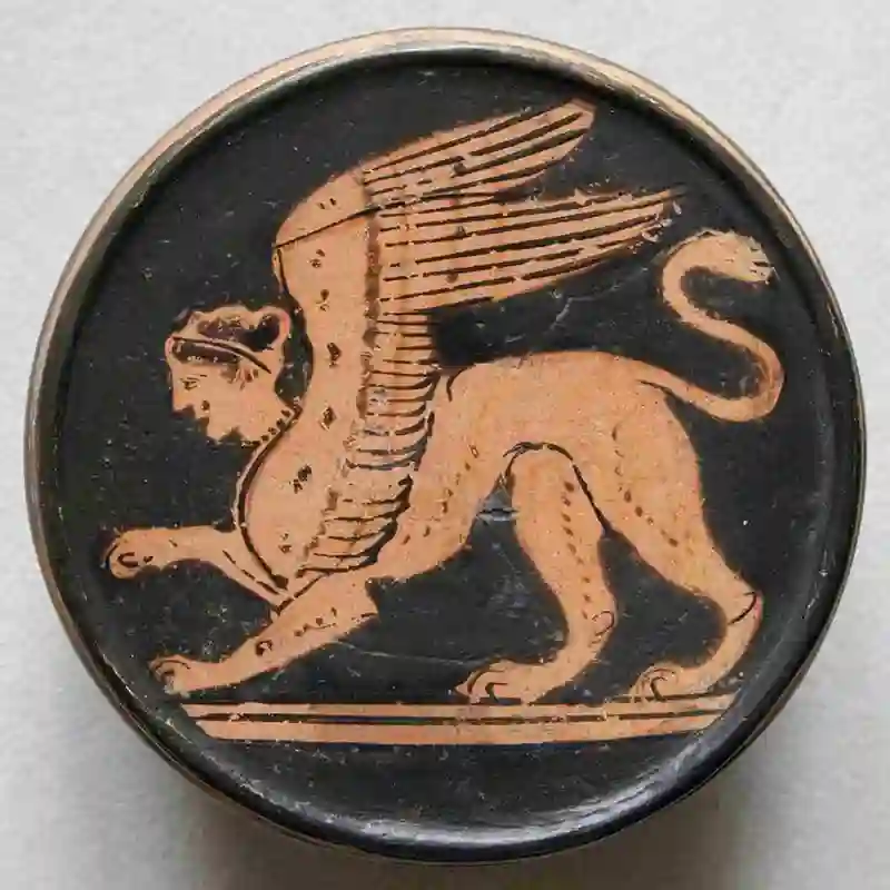 ancient Greek depiction of the Sphinx